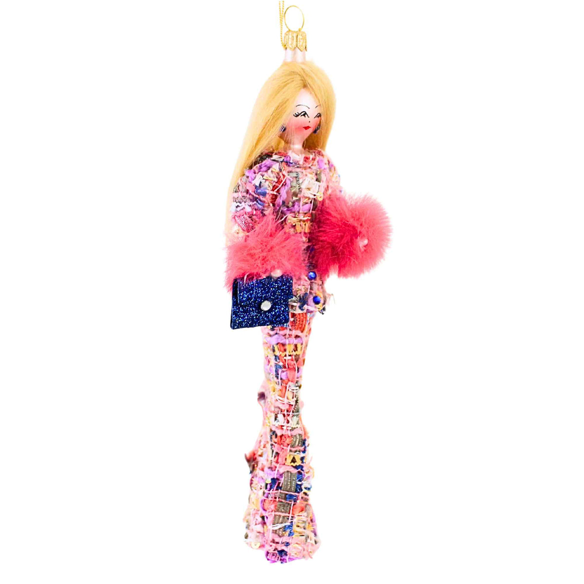 De Carlini Italian Ornaments Coolidge In Channel - - SBKGifts.com