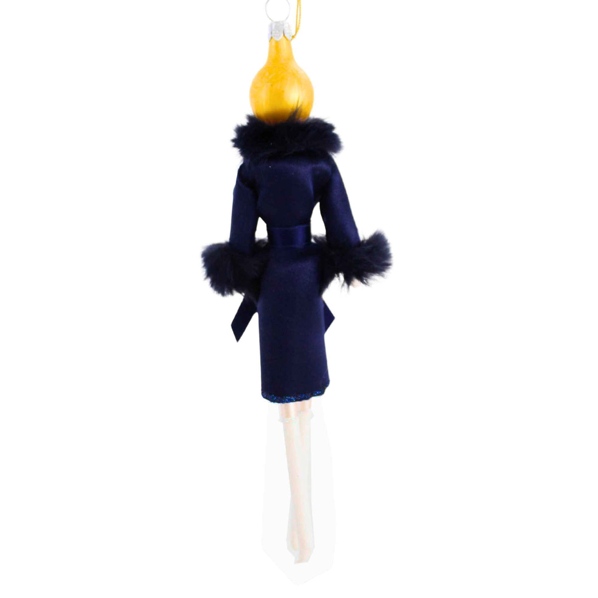 De Carlini Italian Ornaments Sinatra's Glitzy Boots - - SBKGifts.com