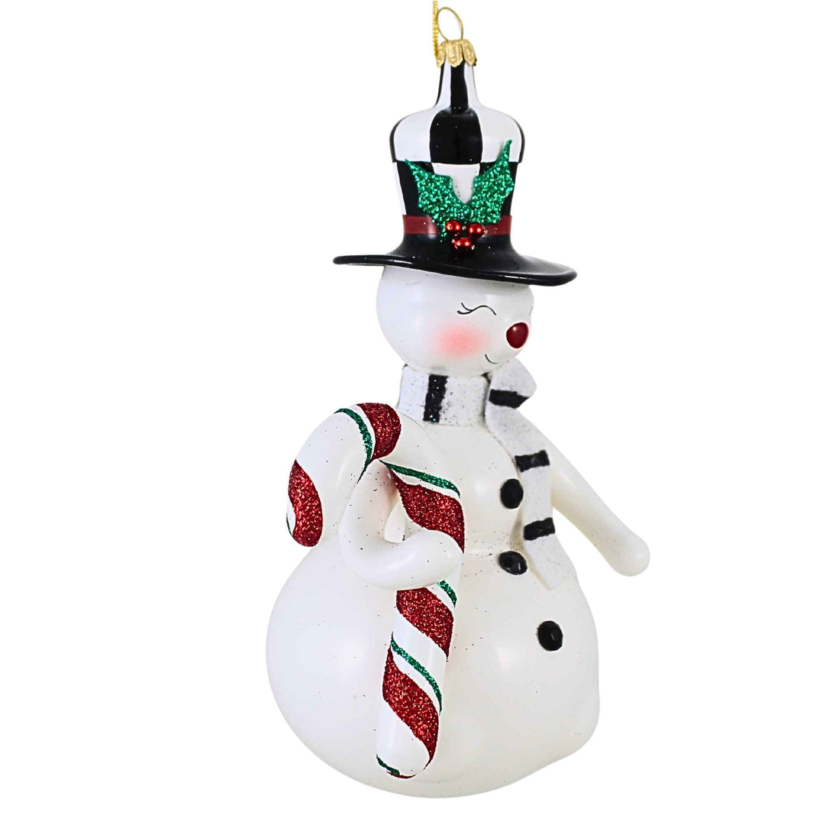 De Carlini Italian Ornaments Mr. Peppermint - - SBKGifts.com