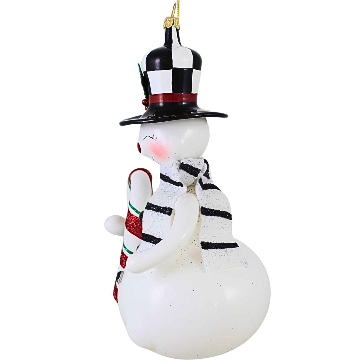 De Carlini Italian Ornaments Mr. Peppermint - - SBKGifts.com