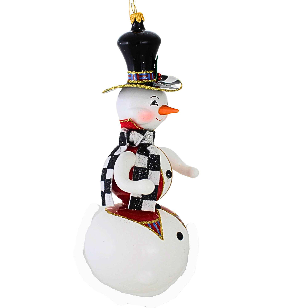 De Carlini Italian Ornaments Tinsel Tanenbaum - - SBKGifts.com