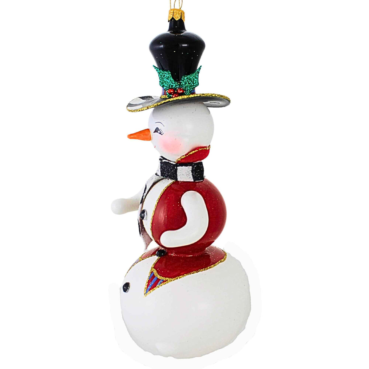 De Carlini Italian Ornaments Tinsel Tanenbaum - - SBKGifts.com