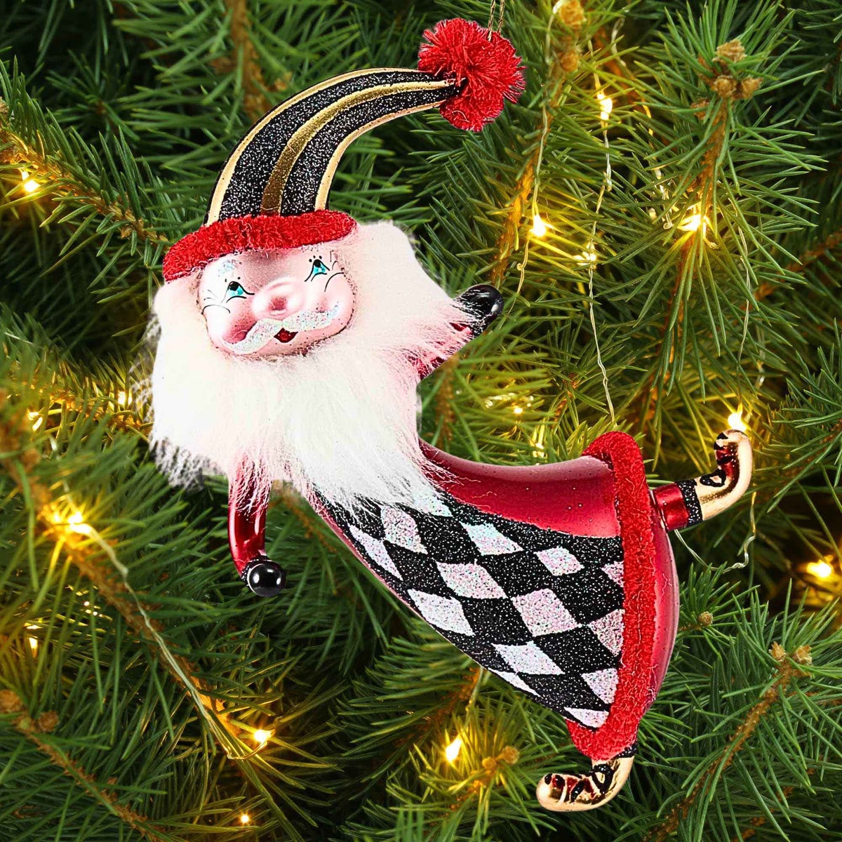 De Carlini Italian Ornaments Sir Nicholas Jollywick - - SBKGifts.com