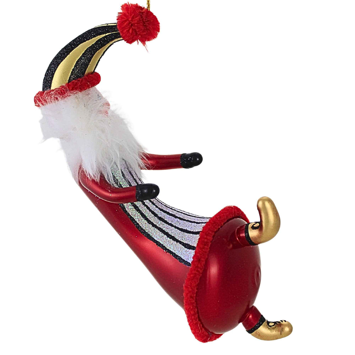 De Carlini Italian Ornaments Lord Reginald Tinselton - - SBKGifts.com