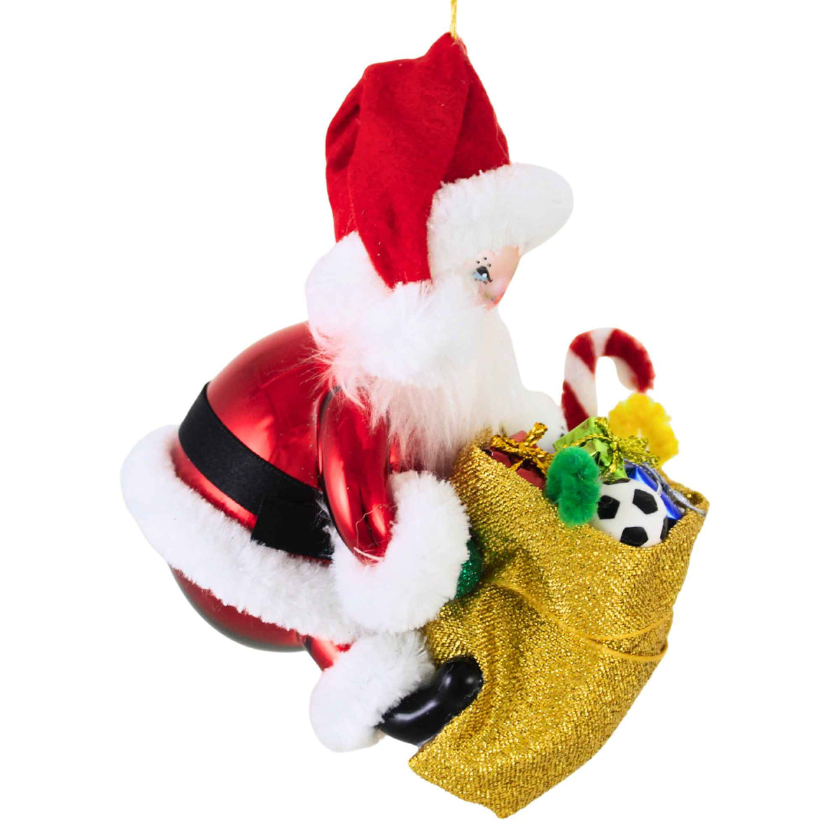 De Carlini Italian Ornaments Santa And The Christmas Toys - - SBKGifts.com