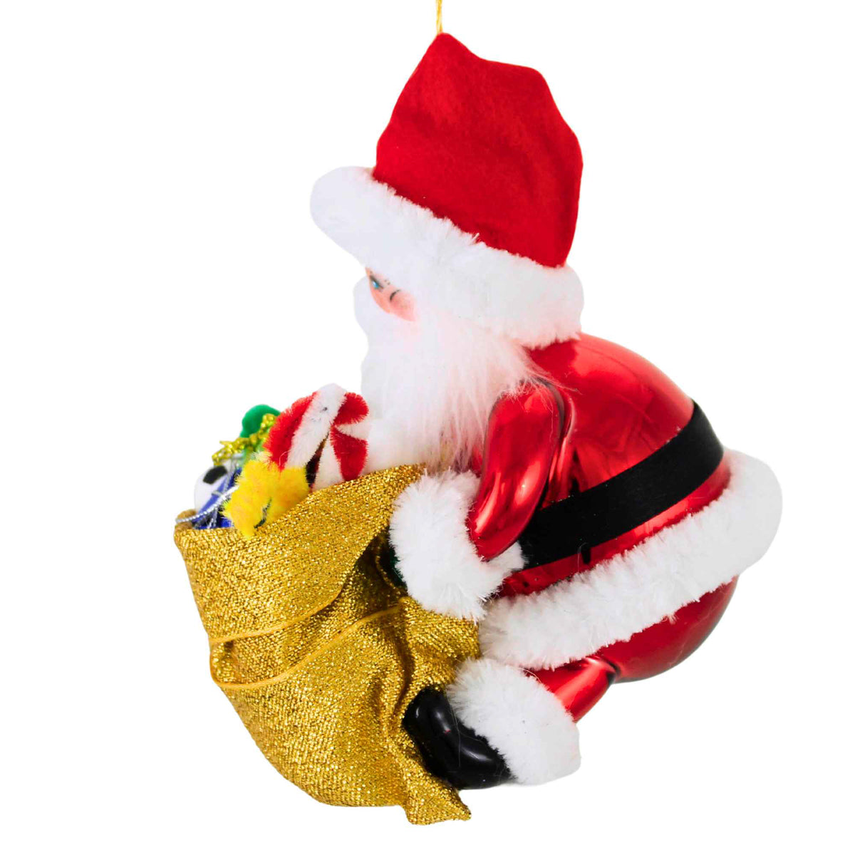 De Carlini Italian Ornaments Santa And The Christmas Toys - - SBKGifts.com