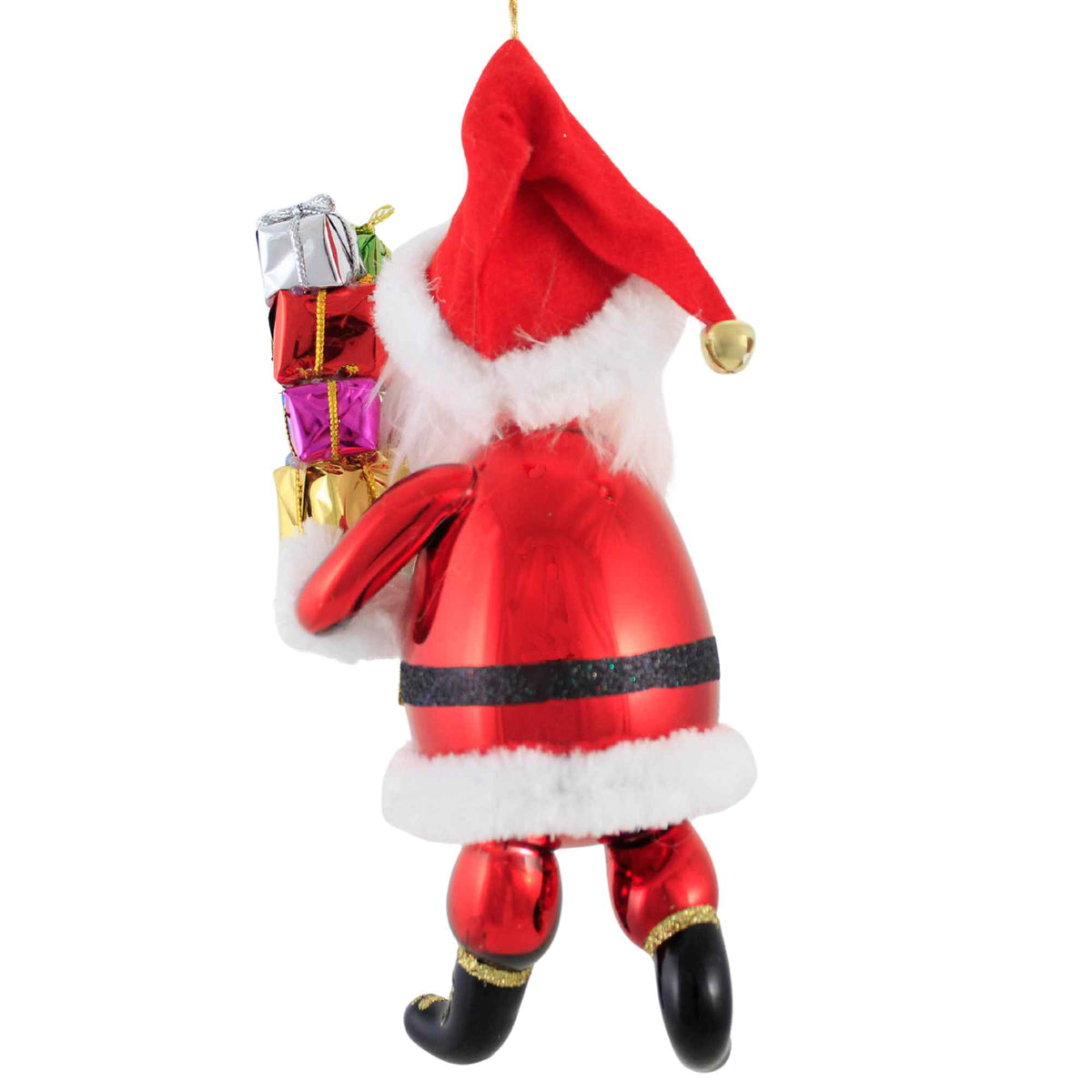 De Carlini Italian Ornaments Santa Claus On Christmas Eve - - SBKGifts.com