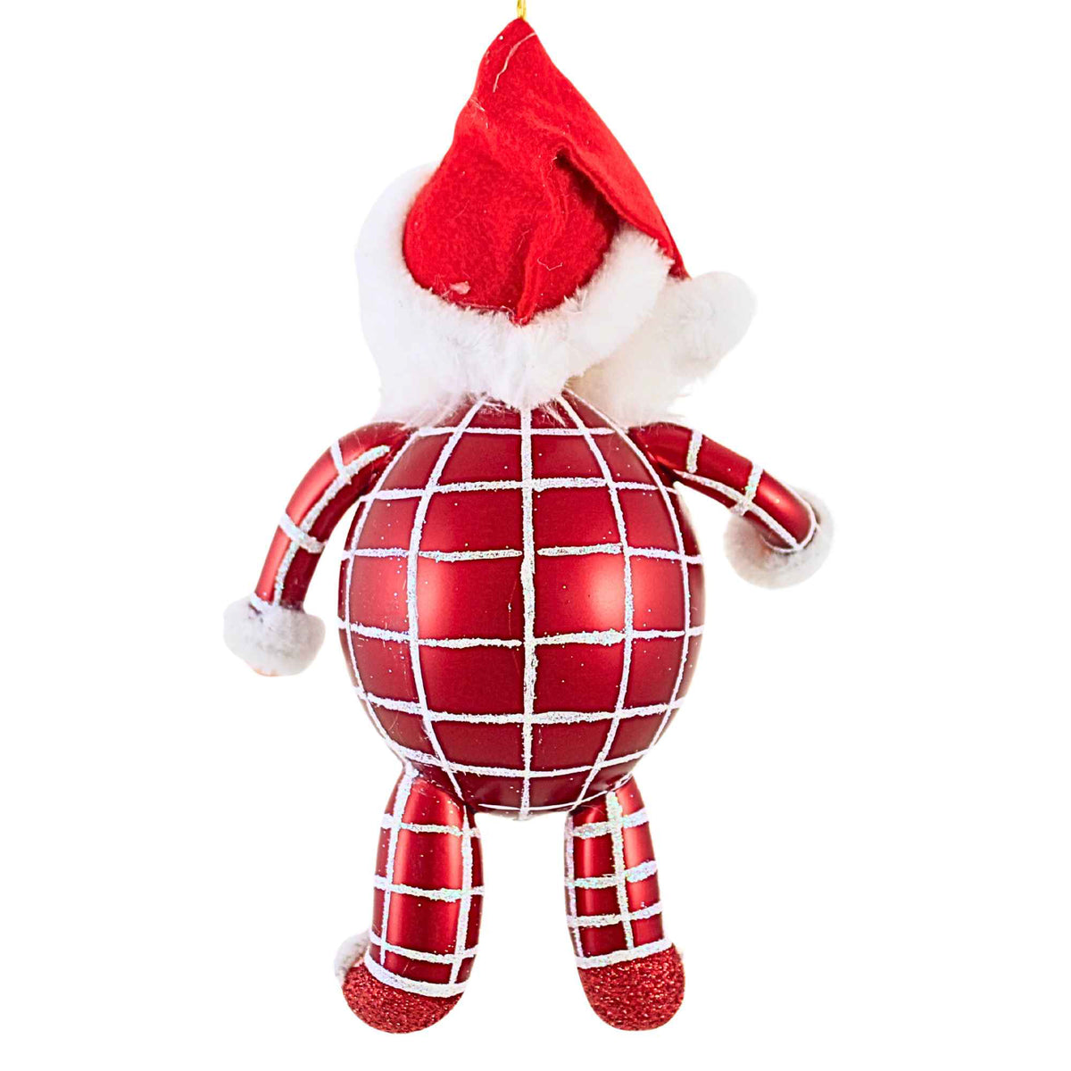 De Carlini Italian Ornaments Cozy Claus - - SBKGifts.com