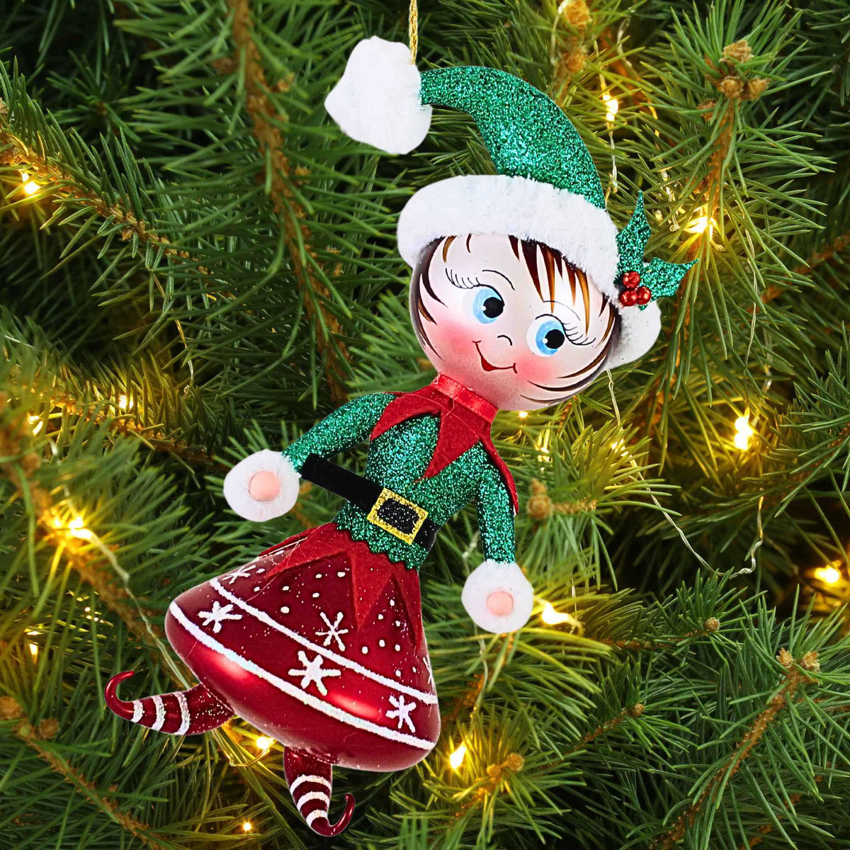 De Carlini Italian Ornaments Lumi Lui - - SBKGifts.com