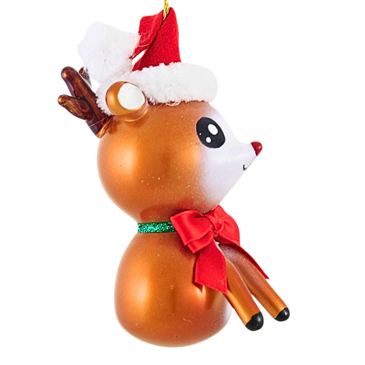 De Carlini Italian Ornaments Fawni-Puff - - SBKGifts.com