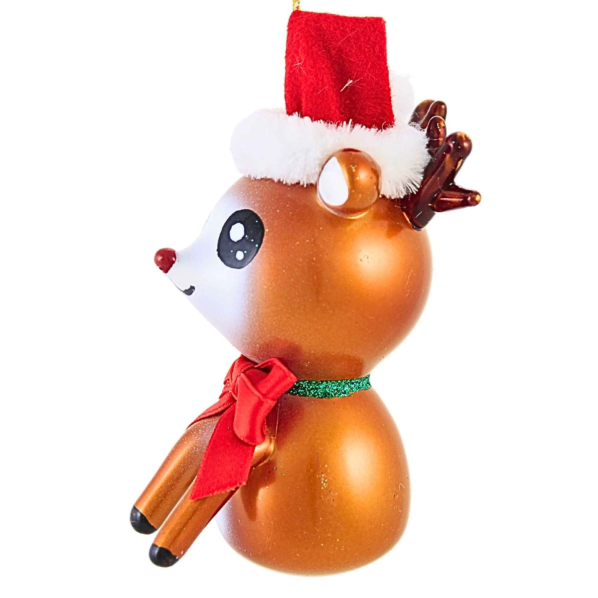 De Carlini Italian Ornaments Fawni-Puff - - SBKGifts.com