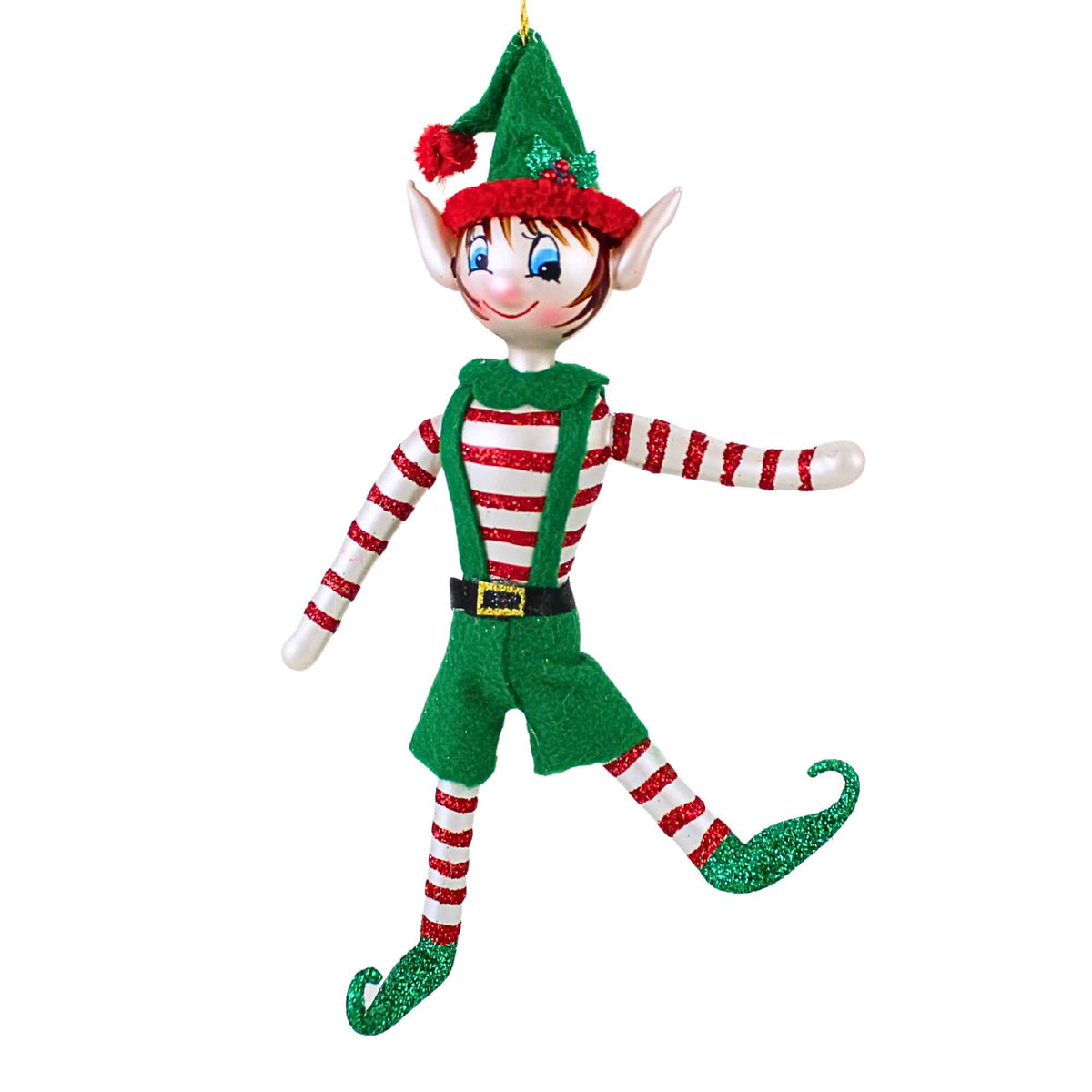 De Carlini Italian Ornaments Milo & Merry Twirltoe - - SBKGifts.com