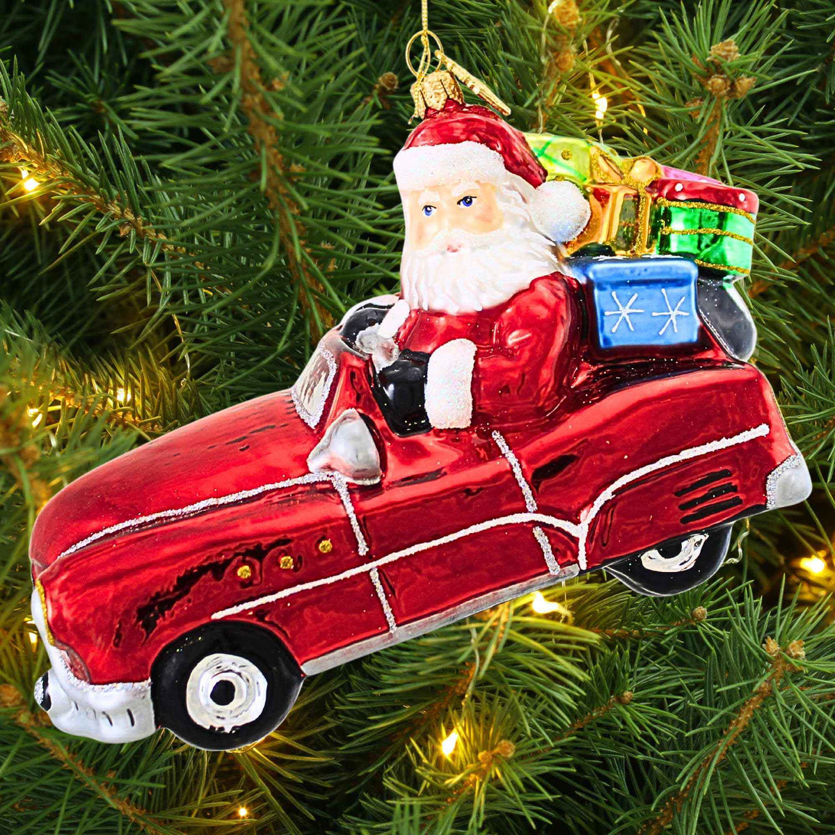 Huras Family Santa's Oldsmobile - - SBKGifts.com