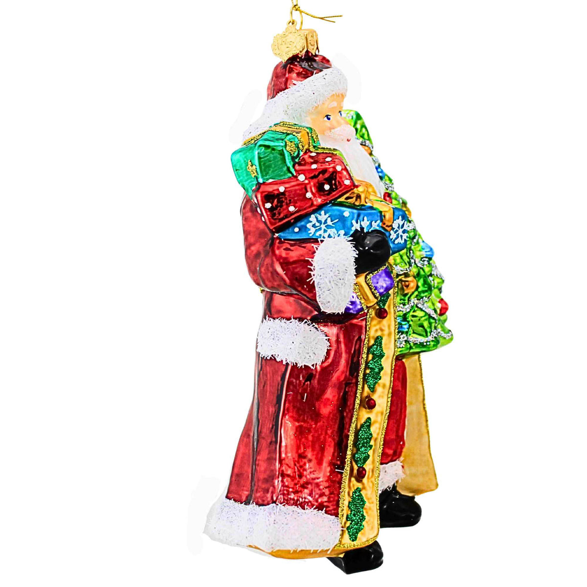 Huras Family Santa's Glittering Tree - - SBKGifts.com
