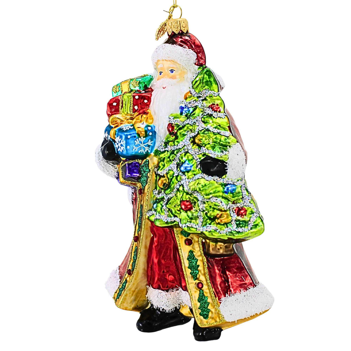 Huras Family Santa's Glittering Tree - - SBKGifts.com