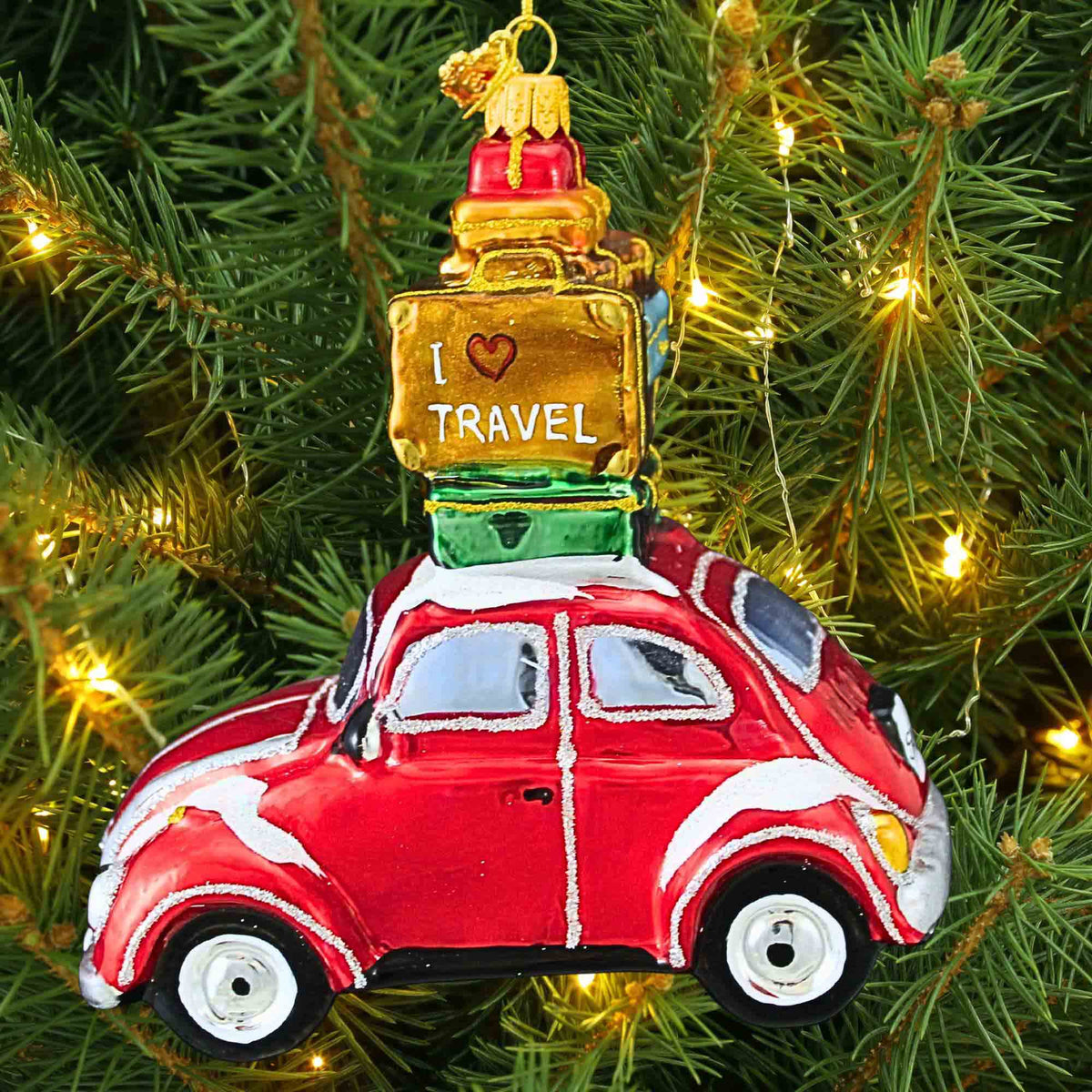 Huras Family I Love Travel Car - - SBKGifts.com
