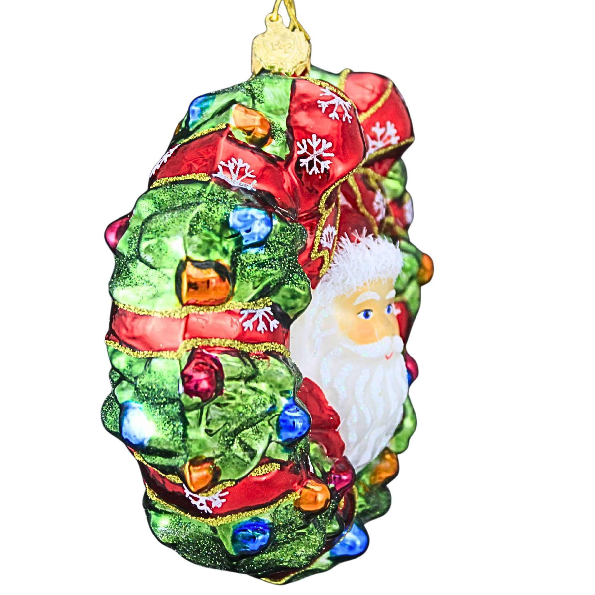 Huras Family A Jolly Hello Wreath - - SBKGifts.com