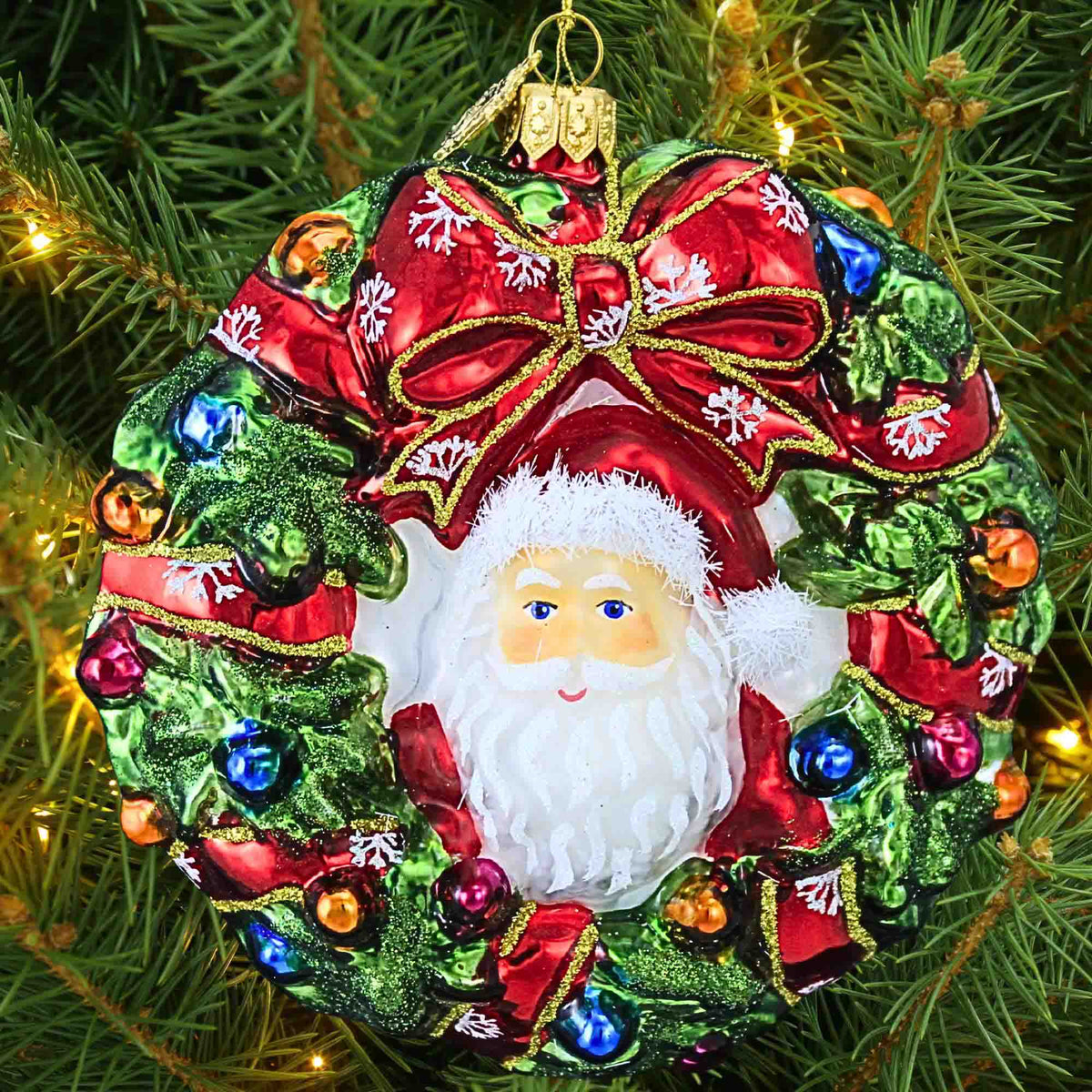 Huras Family A Jolly Hello Wreath - - SBKGifts.com