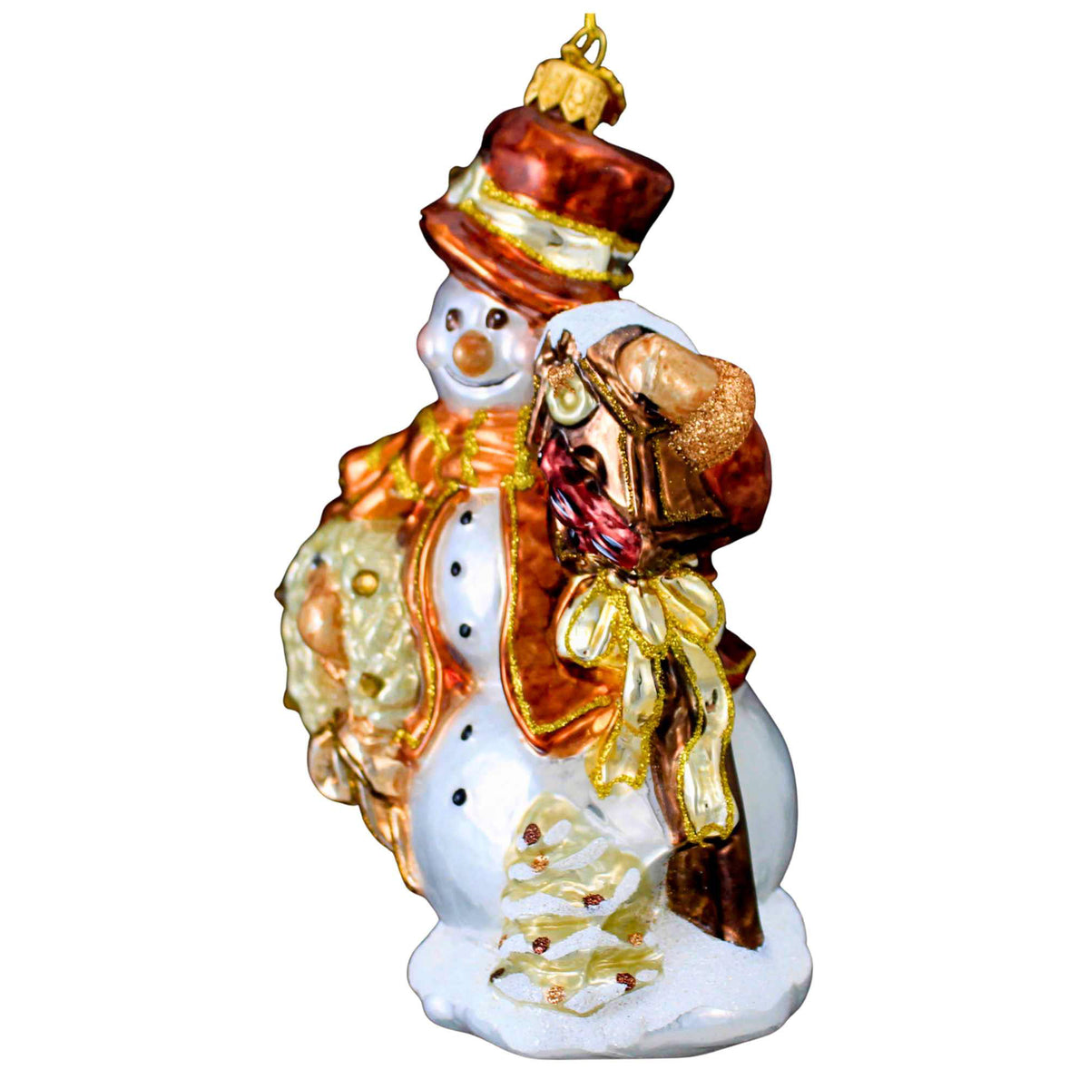 Huras Family Mocha Mousse Snowman - - SBKGifts.com