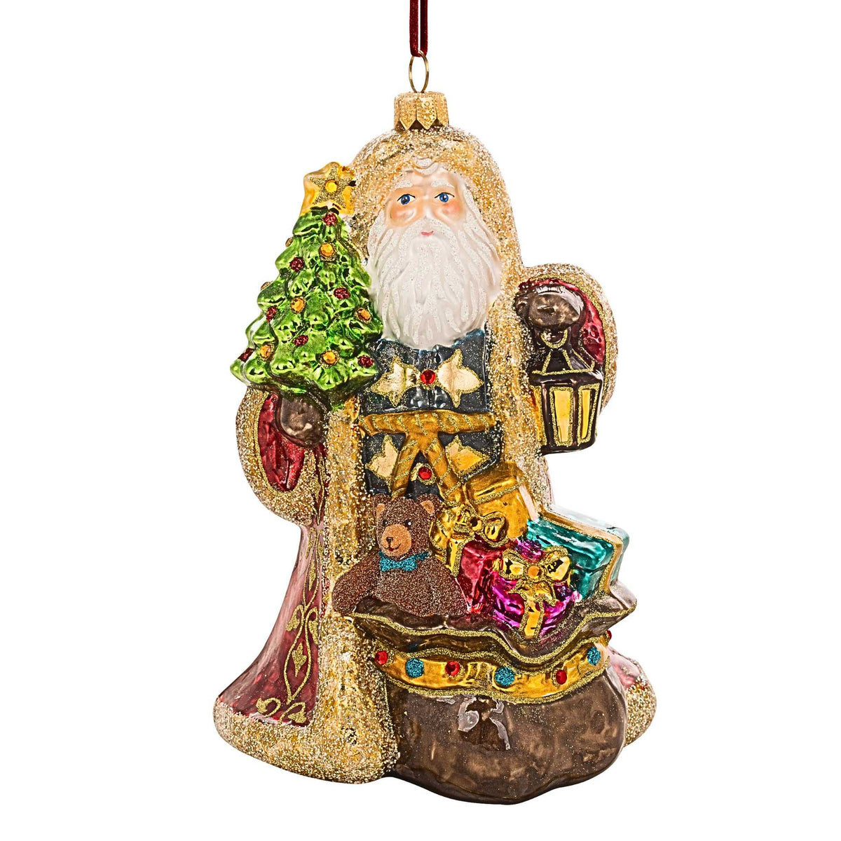 65296 Pre-Order 24K Gold Splendid Santa HF494G