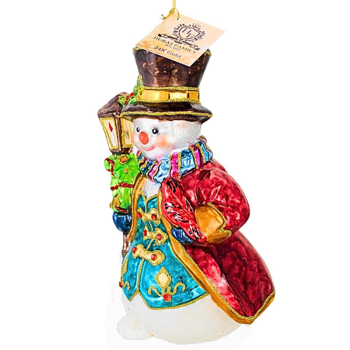 Huras Family 24K Gold Stylish Snowman - - SBKGifts.com