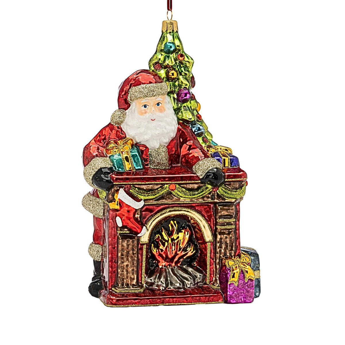 65299 Pre-Order 24K Gold The Holly Hearth HF1030G