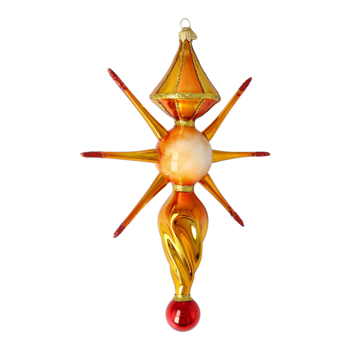Blubom Amber Frost Star - - SBKGifts.com
