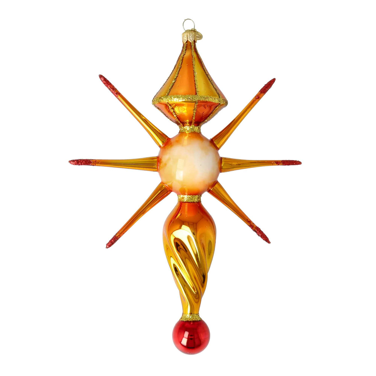 Blubom Amber Frost Star - - SBKGifts.com