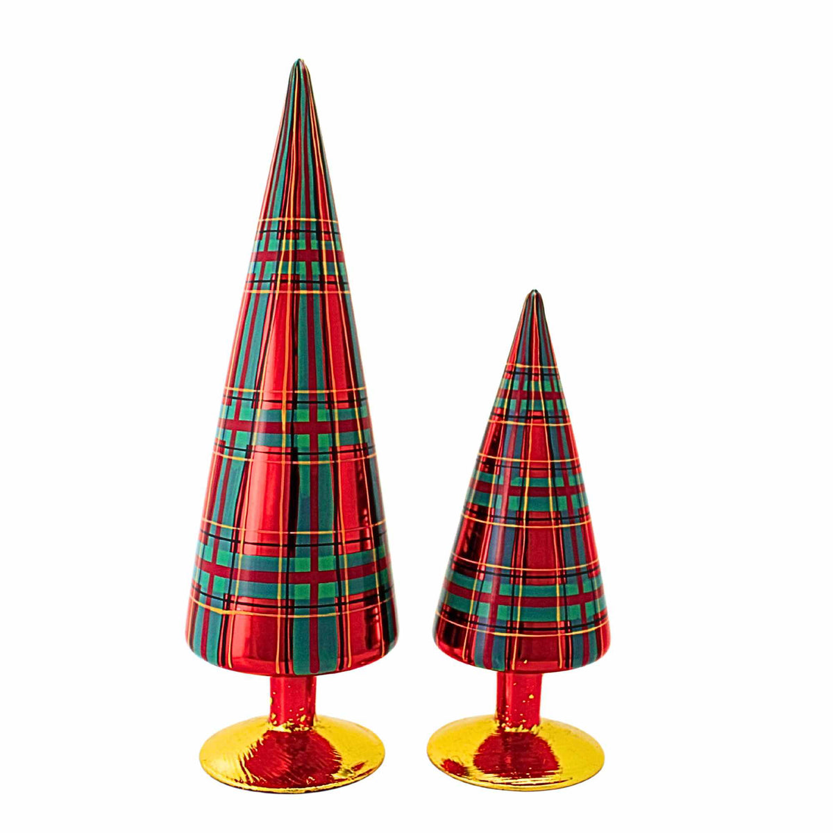 Cody Foster Patterned Tree Red Plaid Set - - SBKGifts.com