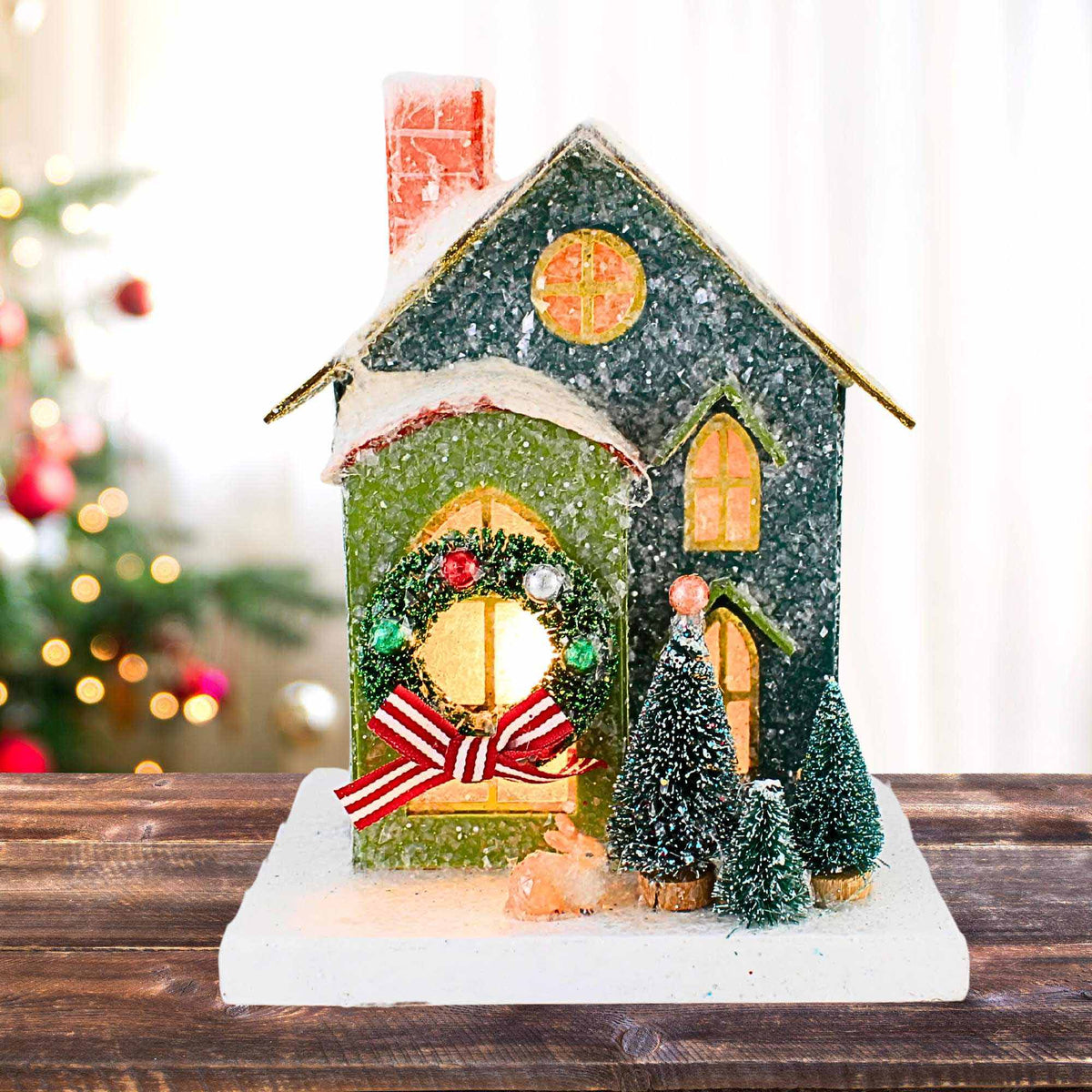Cody Foster Petite Green House - - SBKGifts.com