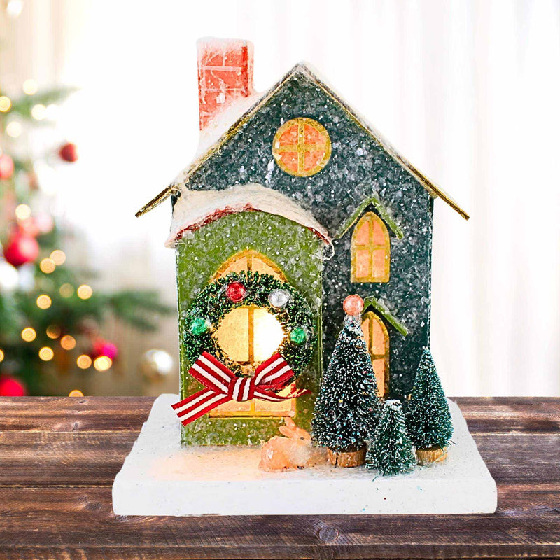 Cody Foster Petite Green House - - SBKGifts.com