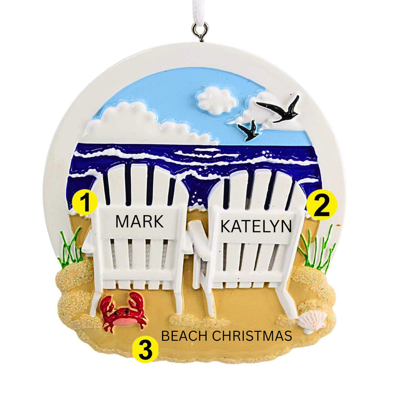 Polarx Beach Chairs Family Of 2 - - SBKGifts.com