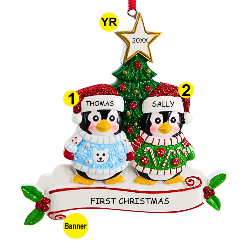 Polarx Ugly Sweater Couple - - SBKGifts.com