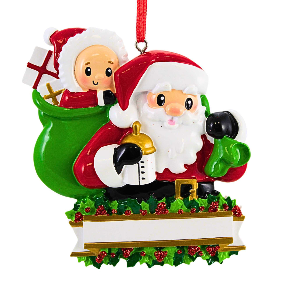 (65366) Baby In A Santa Sack