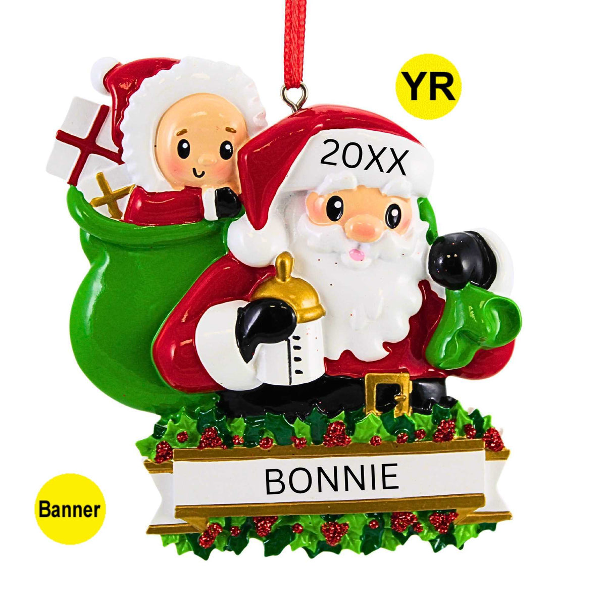 Polarx Baby In A Santa Sack - - SBKGifts.com