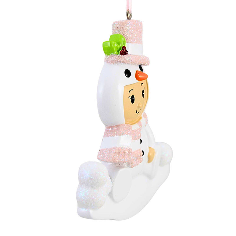 Polarx Baby Girl In Snowman Outfit - - SBKGifts.com