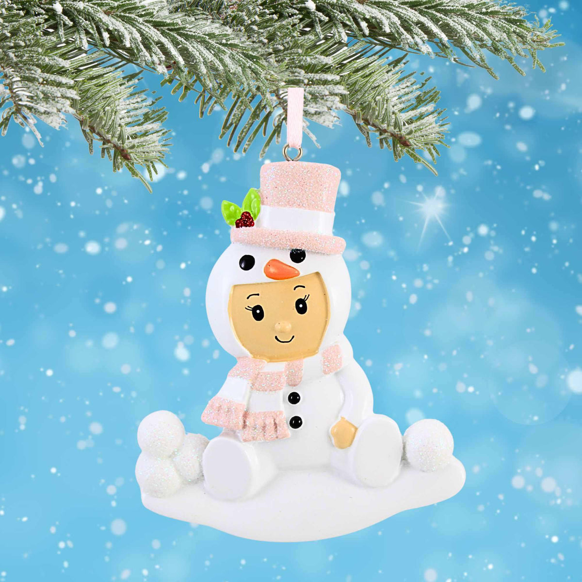 Polarx Baby Girl In Snowman Outfit - - SBKGifts.com