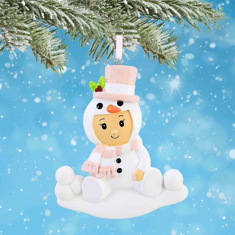 Polarx Baby Girl In Snowman Outfit - - SBKGifts.com