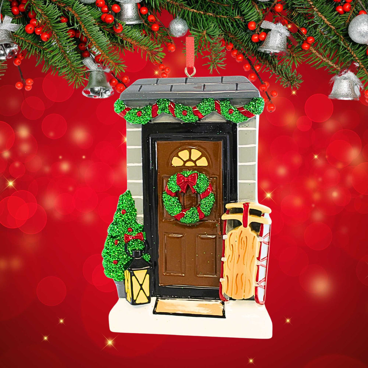 Polarx Home Sweet Home Christmas Door - - SBKGifts.com