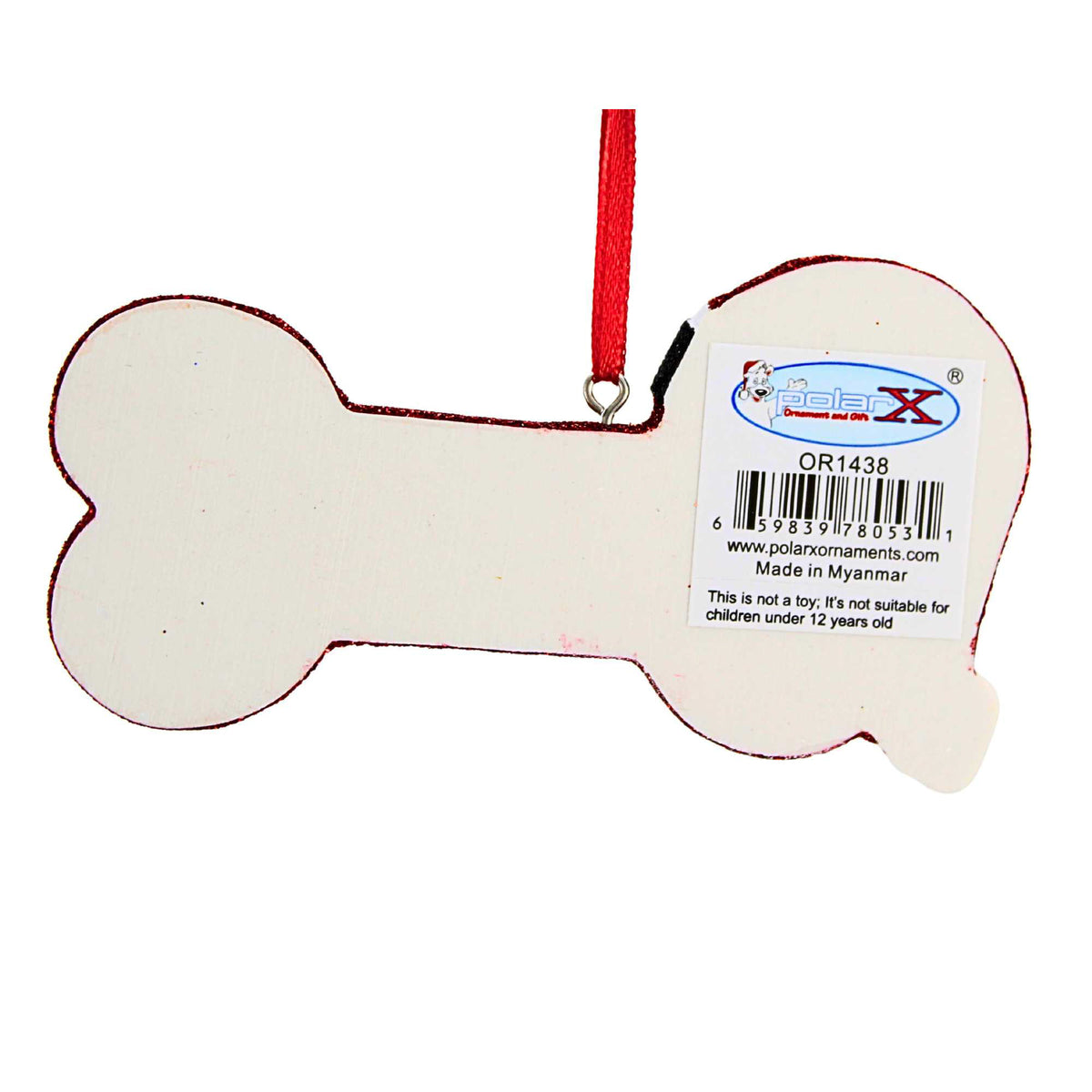 Polarx Santa Dog Bone - - SBKGifts.com