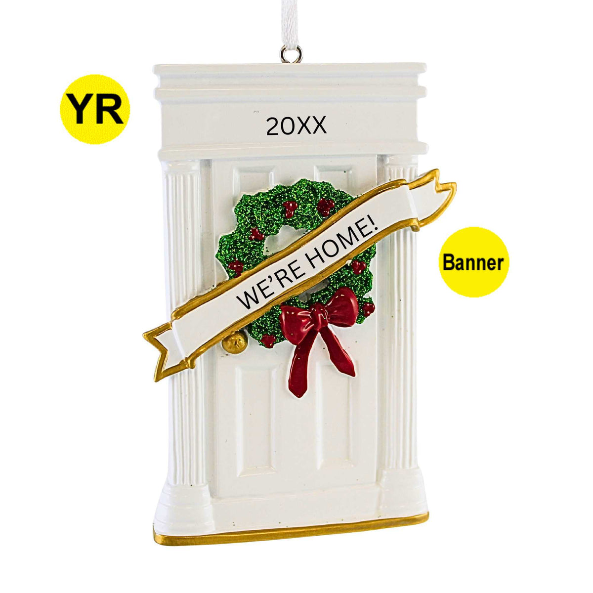 Polarx Home Door With Wreath - - SBKGifts.com