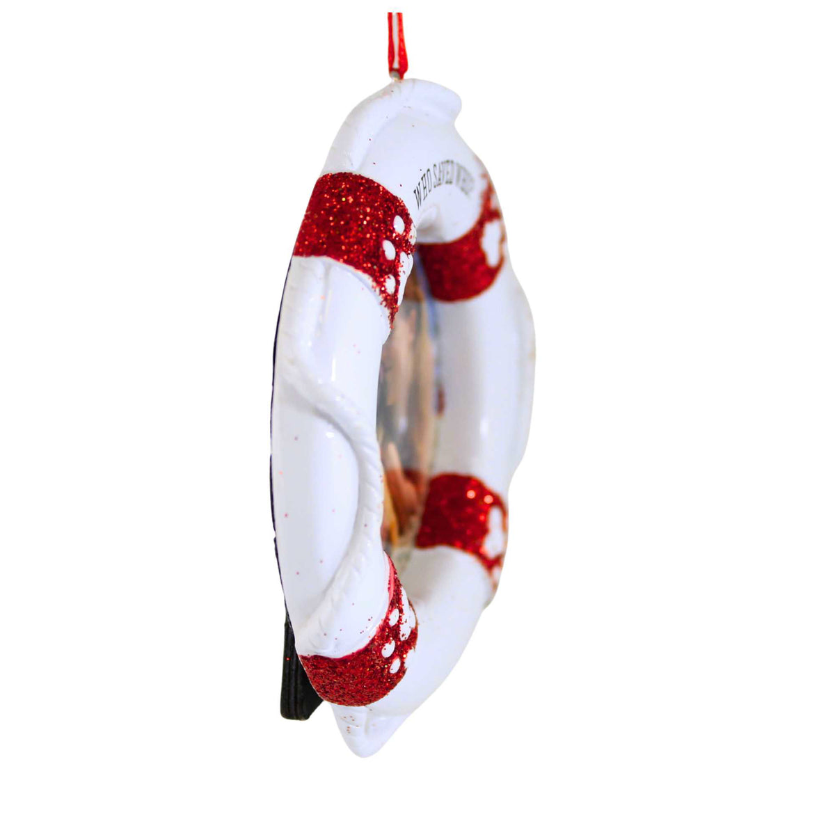 Polarx Who Saved Who Picture Frame Ornament - - SBKGifts.com