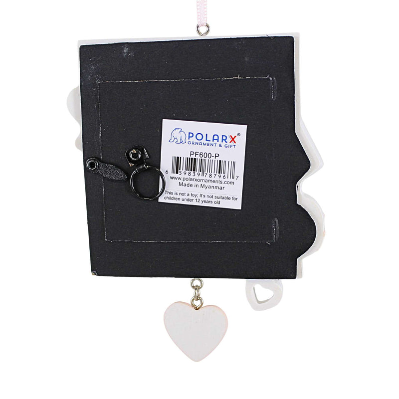 Polarx Baby's Girl First Picture Frame Ornament - - SBKGifts.com