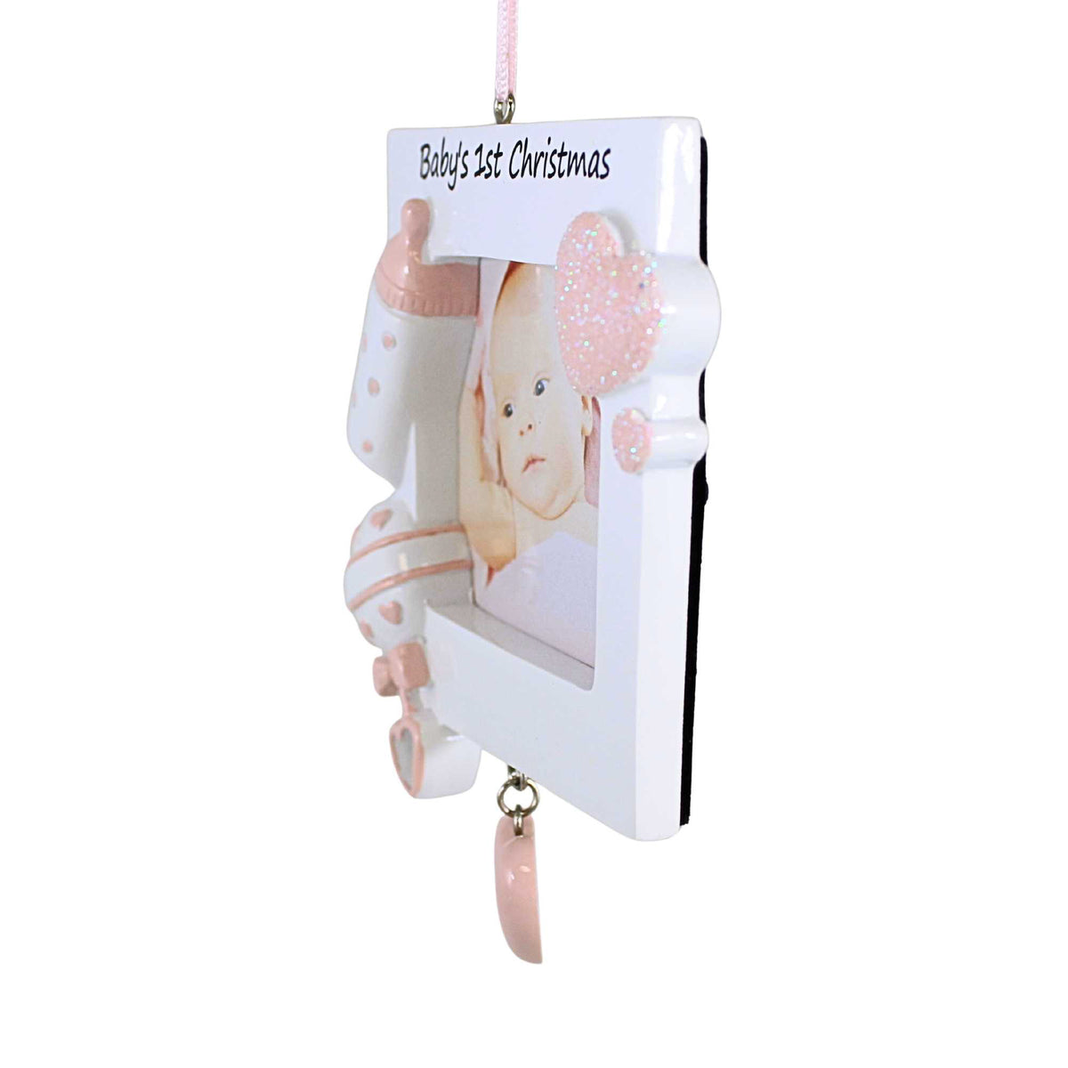 Polarx Baby's Girl First Picture Frame Ornament - - SBKGifts.com