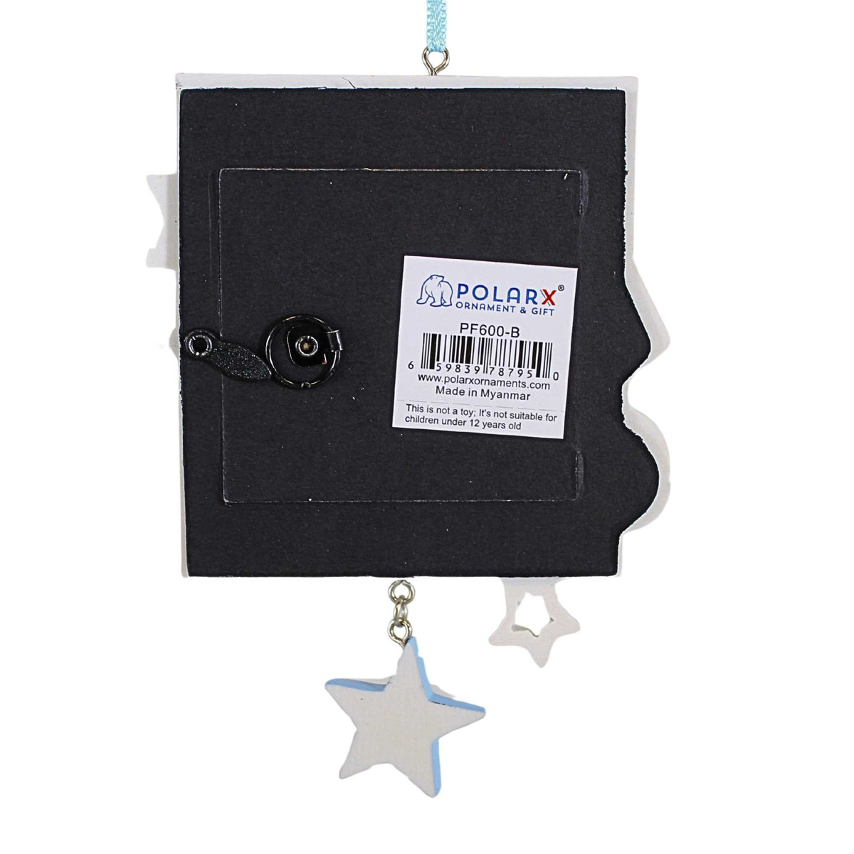 Polarx Baby Boy First Picture Frame Ornament - - SBKGifts.com