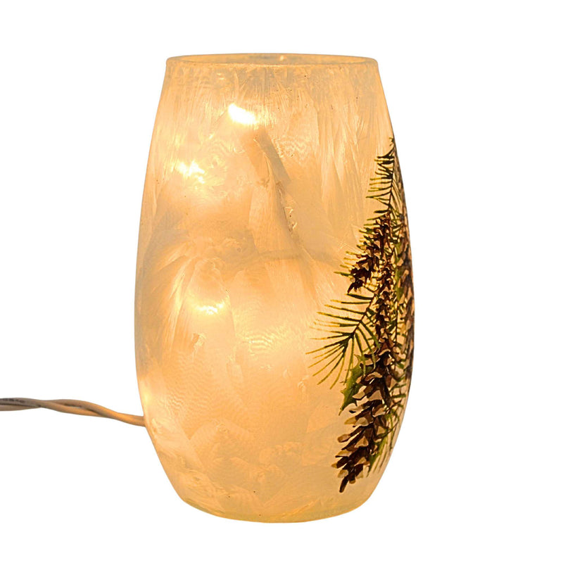 Stony Creek Country Pine Pre-Lit Small Vase - - SBKGifts.com