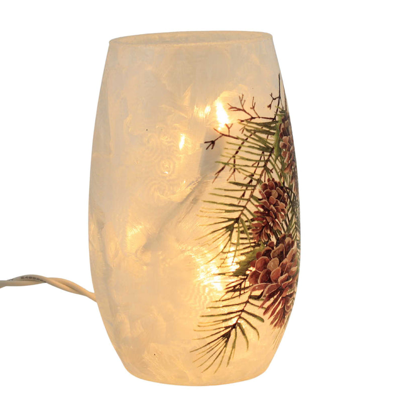 Stony Creek Country Pine Pre-Lit Small Vase - - SBKGifts.com