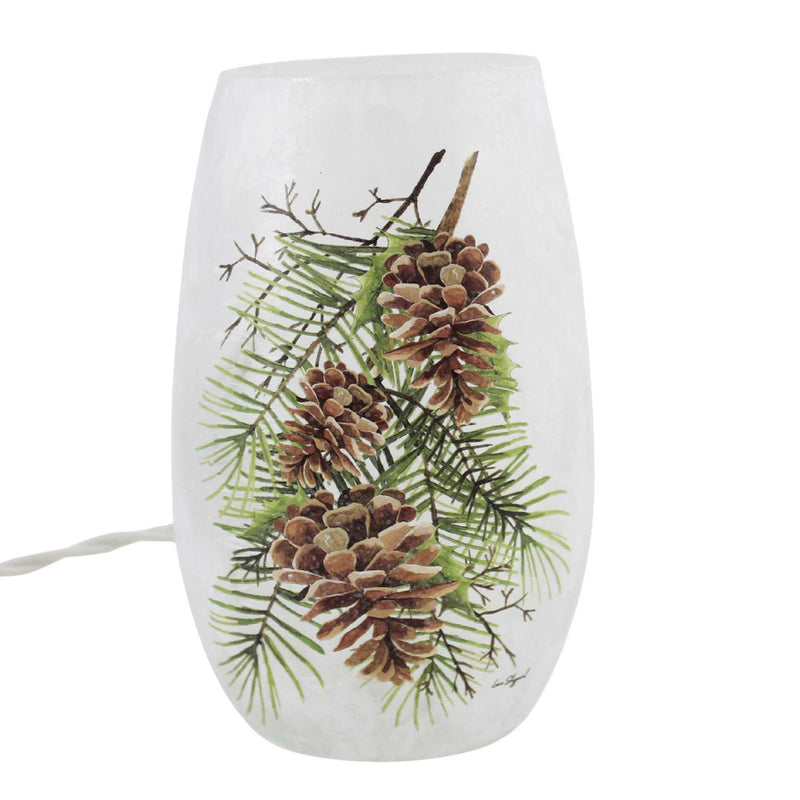Stony Creek Country Pine Pre-Lit Small Vase - - SBKGifts.com