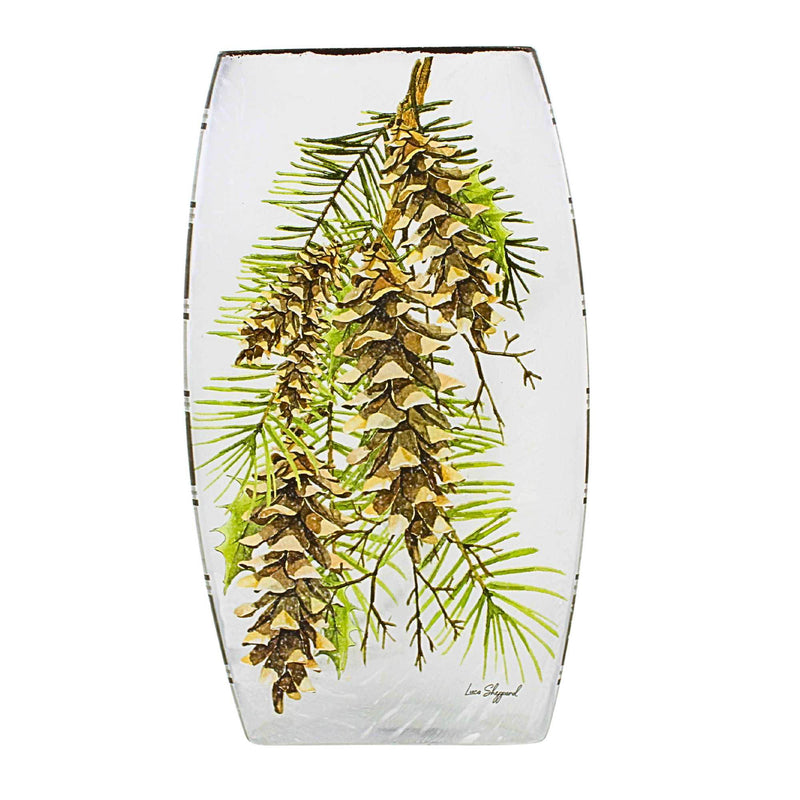 Stony Creek Country Pine Pre-Lit Small Vase - - SBKGifts.com