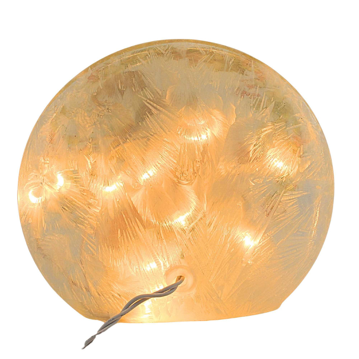 Stony Creek Happy Snowman Sm Pre-Lit Round Orb - - SBKGifts.com